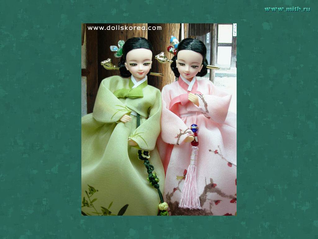 в галерею
корейских кукол